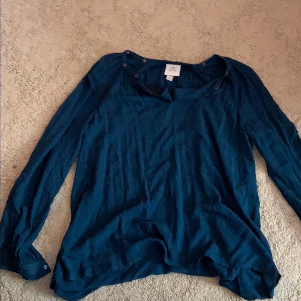 Teal Blouse